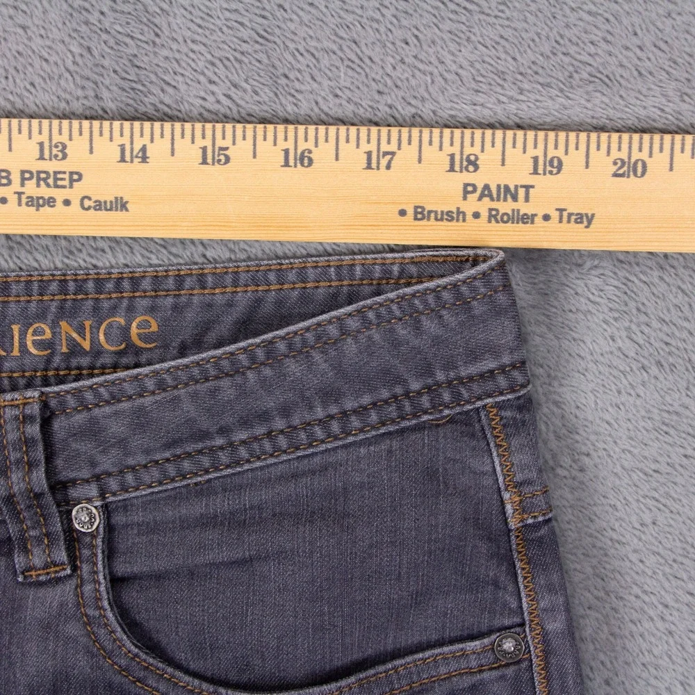 Prana Bridger Slim Fit Jeans Mens 36x32 Gray Organic Cotton Stretch M4BD32315